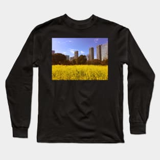 Japanese Garden in Central Tokyo Long Sleeve T-Shirt